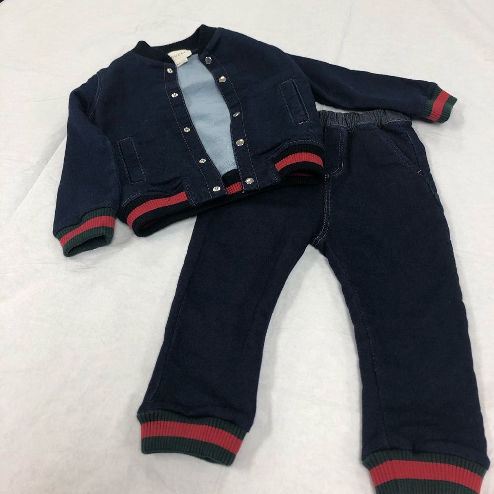 Authentic Gucci Denim Jacket & Jeans